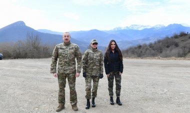 İlham Əliyev, Mehriban Əliyeva və ailə üzvləri Şuşada olublar