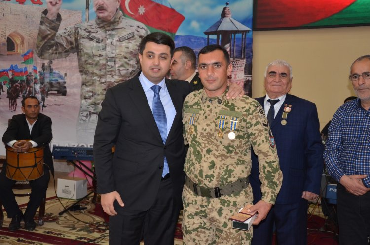 Neftçalada qazilərin iştirakı ilə Həmrəylik Günü qeyd olunub