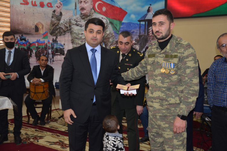 Neftçalada qazilərin iştirakı ilə Həmrəylik Günü qeyd olunub