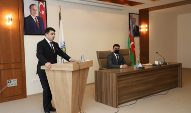 Təşkilatın sədri ictimaiyyətə təqdim olundu