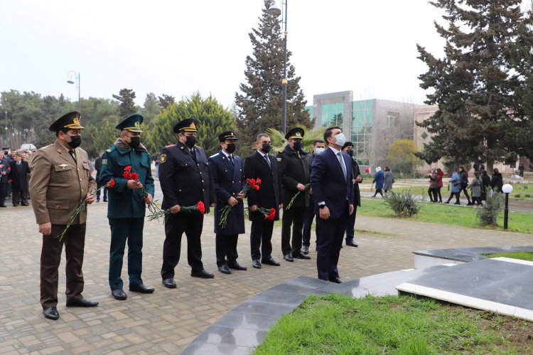 Neftçalada şəhidlərin xatirəsi anılıb