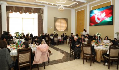 Şəhid ailələrinin iştirakı ilə bayram tədbiri keçirilib