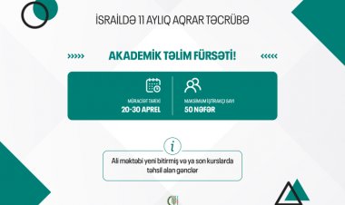 Yeni təcrübə proqramı elan edilib