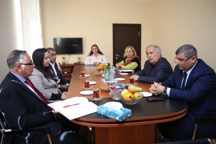 Əkinçilik İnstitutunda görüş