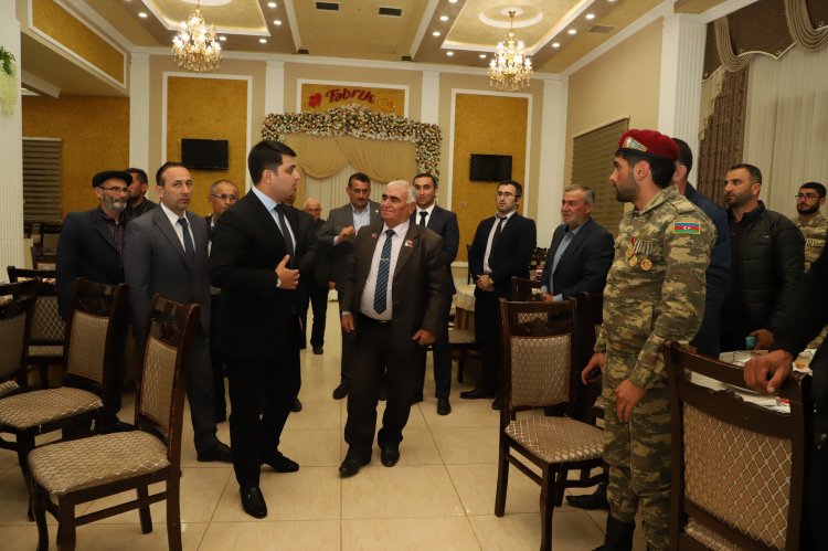 Qazilər üçün iftar süfrəsi təşkil olunub