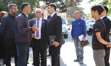 Neftçalanın icra başçısı vətəndaşların problemlərini dinləyib 