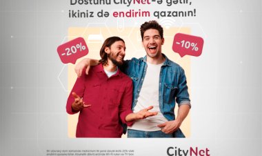 “CityNet"dən 20%-dək endirim