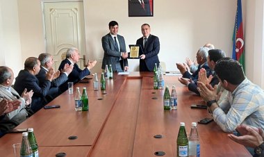 Etibar Muradlı aqrar fəaliyyətinə görə təltif edilib