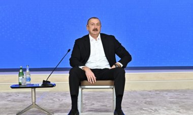 İlham Əliyev Bakı Enerji Həftəsinin açılışında