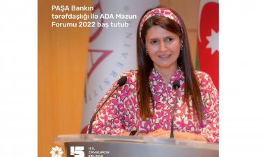 “PAŞA Bank”ın tərəfdaşlığı ilə “ADA Məzun Forumu 2022” baş tutub