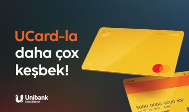 Unibank müştəriləri 6,7 milyon manatdan çox keşbek qazanıb