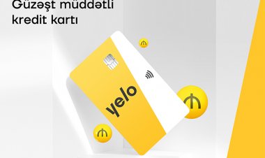 Yelo Bank-dan güzəştli 10 000 AZN-dək kredit kartı