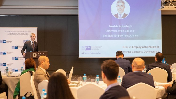 Mustafa Abbasbəyli AHK İmpuls tədbirində