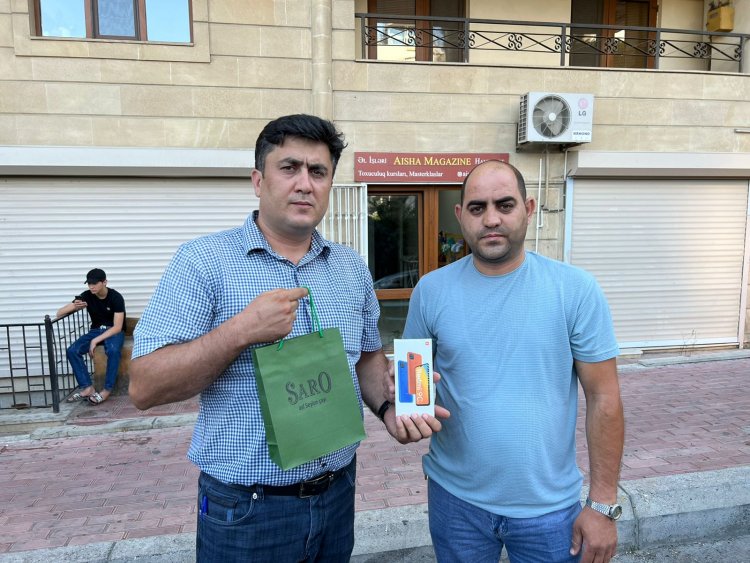 “SARO TEA”-dan sən də iPhone 13 qazan!