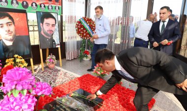 Şəhidin doğum günü qeyd olunub