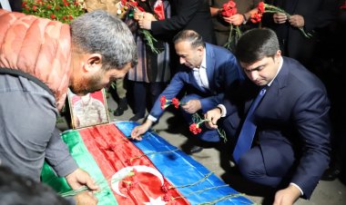 Şəhidimiz Neftçalada dəfn edildi