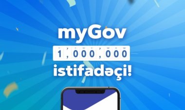 "myGov” istifadəçilərinin sayı  1 milyonu ötüb    