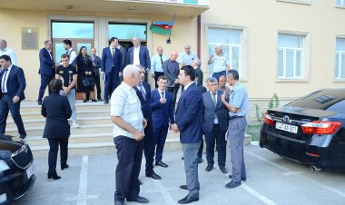 Mirhəsən Seyidov kənd sakinləri ilə görüş keçirib⠀ 