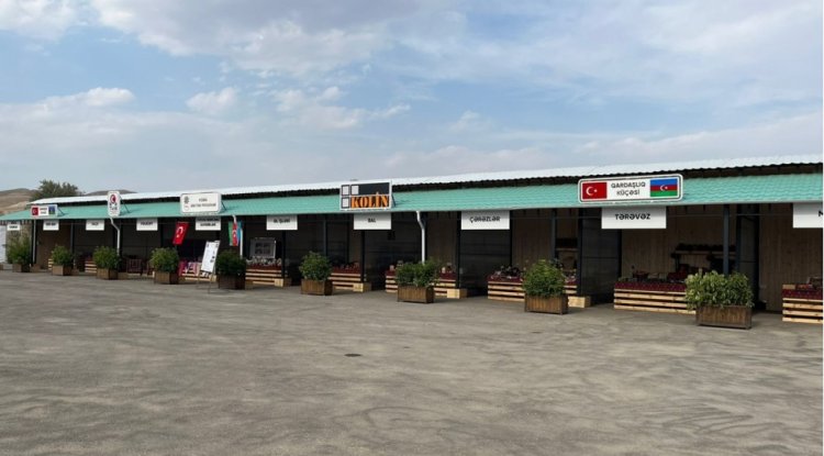 KOBİA-nın dəstəyi ilə Ağalıda bazar fəaliyyətə başladı