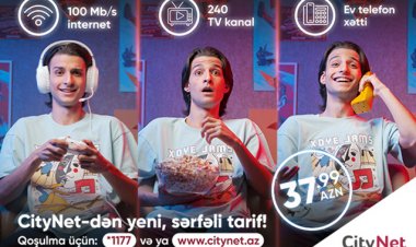 CityNet internet sürətində yenilik etdi