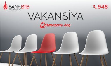 Bank BTB-də yeni vakansiya
