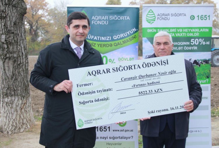 Fermerlərə 500 000 manat zərər ödənişi verildi