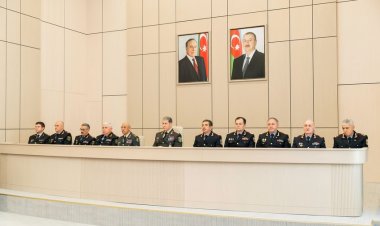 Vilayət Eyvazov kollegiya iclası keçirib