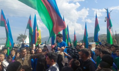 Azərbaycanlı ekofəalların Laçın-Xankəndi yolundakı aksiyası bu gündən müvəqqəti dayandırılır