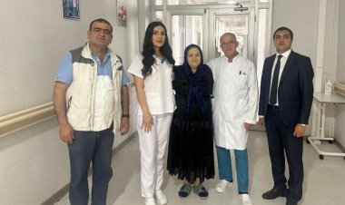 Şəhid anası ona göstərilən diqqətə görə Respublika Kliniki Xəstəxanasının rəhbərliyinə təşəkkür edib