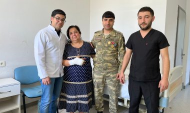 Respublika Klinik Xəstəxanasında qazi anası uğurla əməliyyat edilib
