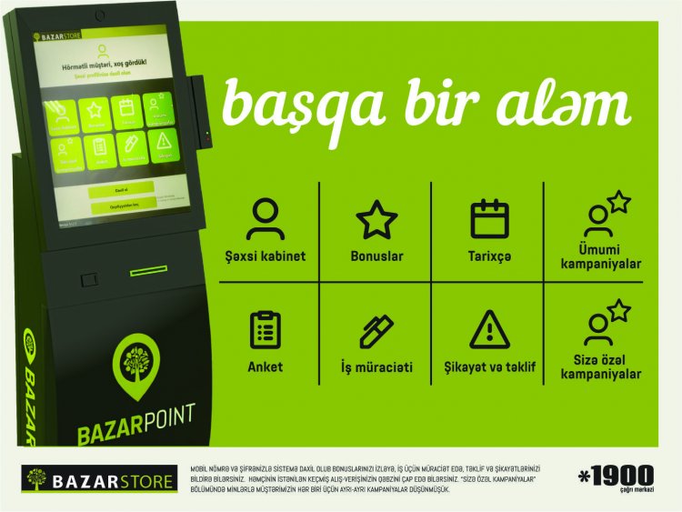 Bazarstore – başqa bir aləm