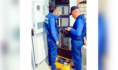 Naxçıvan şəhərində yeni Avtomat Telefon Stansiyası istifadəyə verilib