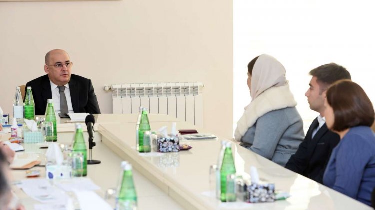 Şahin Bağırov Masallıda vətəndaşları qəbul edib