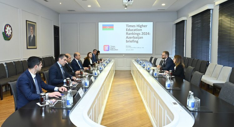 Nazir Beynəlxalq Reytinq Agentliyinin nümayəndələri ilə görüşdü