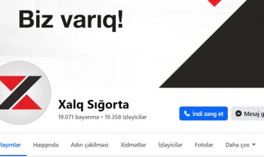 Xalq Sığorta-nın rəsmi səhifəsi oğurlandı
