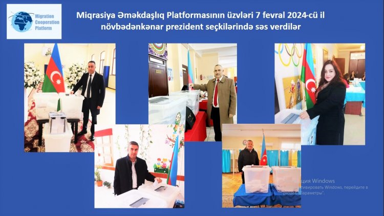Miqrasiya Əməkdaşlıq Platforması seçkilərdə aktiv iştirak etdi