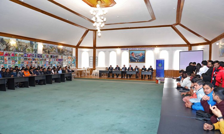 Əcnəbi tələbələrin iştirakı ilə seminar keçirilib