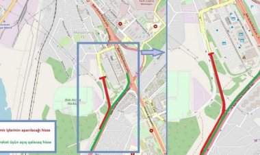 Bakı avtovağzalından Dairəvi yola çıxışda hərəkət məhdudlaşdırılacaq