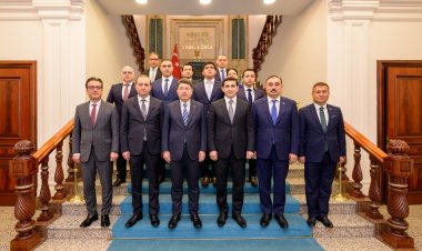 Nazir Fərid Əhmədov Türkiyədə səfərdə olub