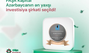 PAŞA Kapital növbəti beynəlxalq uğura imza atıb