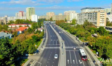 8 Noyabr prospektində təmir başa çatır