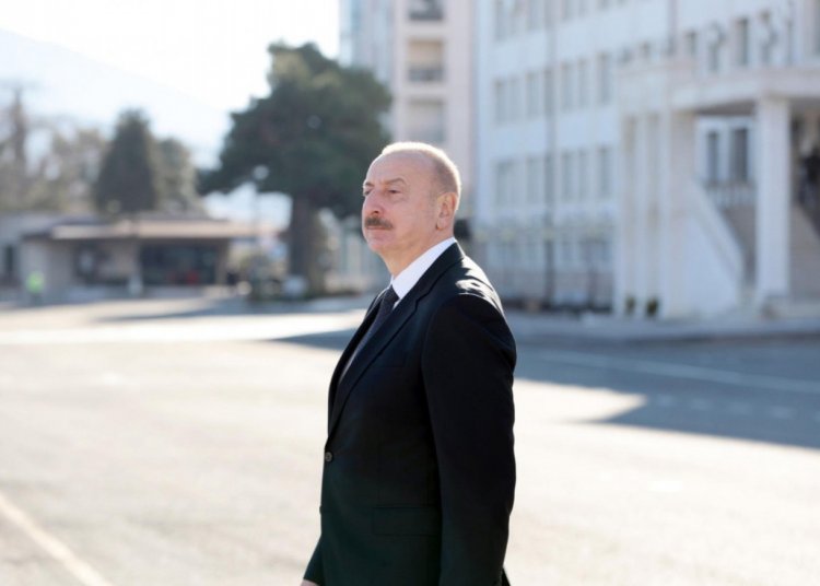 Prezident Xankəndidə “Bulud” hotelin açılışında iştirak edib