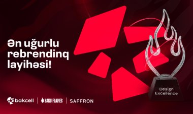 “Bakcell” “Ən uğurlu rebrendinq layihəsi” mükafatı ilə təltif olunub