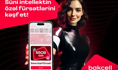 "Bakcell" mobil tətbiqi süni intellekt dəstəkli təkliflər dövrünə keçir