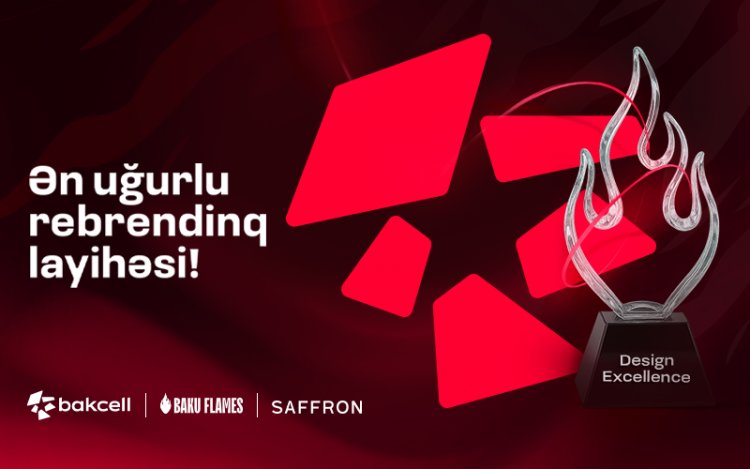 “Bakcell” “Ən uğurlu rebrendinq layihəsi” mükafatı ilə təltif olunub