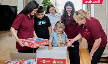 “Bakcell” “YAŞAT” Fondunun “Hədiyyə Karvanı” layihəsinə qoşuldu