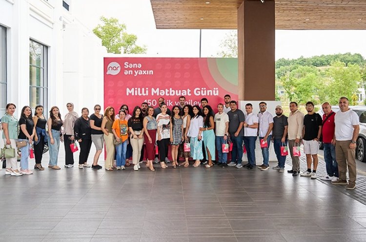 “Nar” milli mətbuatın 150 illiyini media nümayəndələri ilə qeyd edib