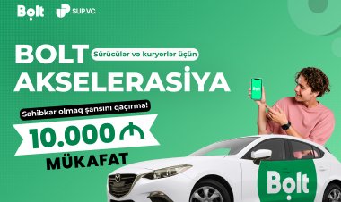 Bolt və SUP Azərbaycanda ilk “Bolt Accelerator” proqramını başladıb