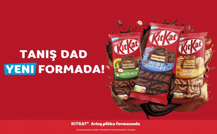 Mənalı fasilə: "Nestle"dən yeni "KitKat" yaxınlarınıza və planetə qayğı ilə