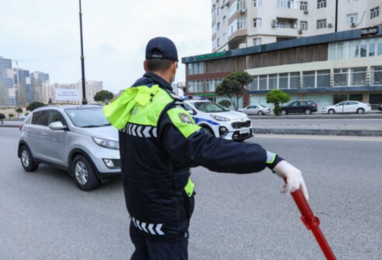 Yol polisi həftəsonu yollardakı vəziyyətlə bağlı müraciət edib